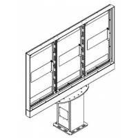 Multi-Screen-Digital Signage im Außenbereich von Armagard
