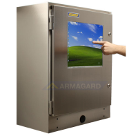 Wasserdicht Touchscreen Gehäuse zeigt den Touchscreen verwendet wird