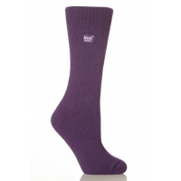 Woman&#39;s purple thermal socks