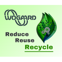 Easy-to-install machine coolant recycling system on a CNC machine.