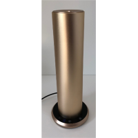 Aromatise air freshener for office in colour gold.