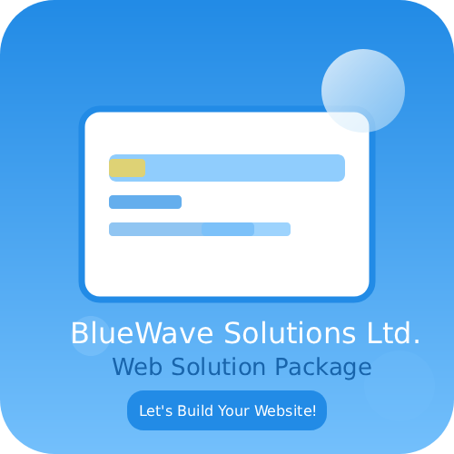 image promoting a web solution package