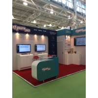 custom exhibition stand at a show