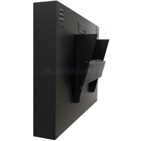 Plasma Enclosure back view with bracket attached