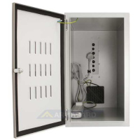 computer cabinets internal view of enclosure