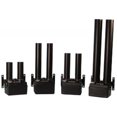 gamme de différentes tailles de dessiccateurs