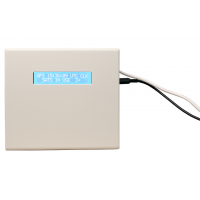 serveur de temps réseau gps avant récepteur avec câble connecté