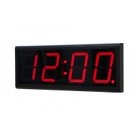 Vista rete orologio digitale dell'orologio dalla destra