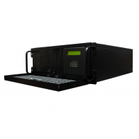 Sikker NTP Server høyre visning av enhet med døråpning