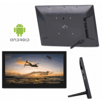 Bezprzewodowe Airgoo Android Wyświetla widok z przodu, z tyłu i z boku.