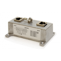 widok z boku układu odcinania piorunami