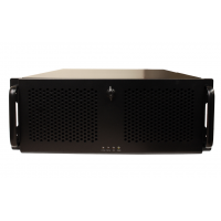 Vista frontal do Secure NTP Server da unidade